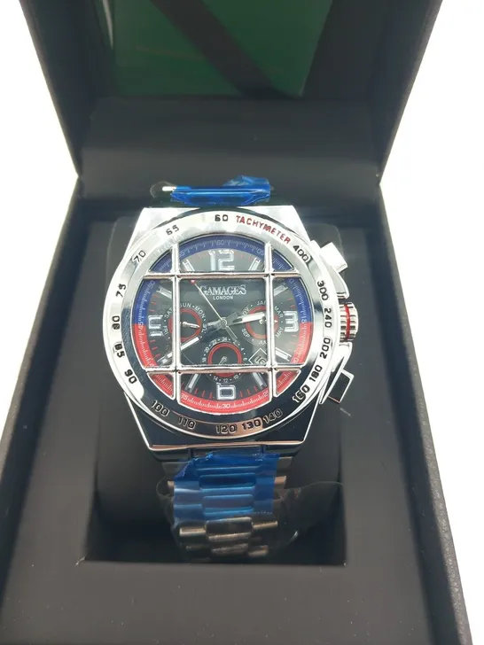 BOXED GAMAGES OF LONDON LIMITED EDITION HAND ASSEMBLED BASTION AUTOMATIC STEEL