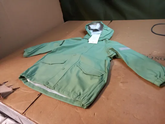 GREEN BIONIC FINISH ECO JACKET FOR 2-4 YO'S