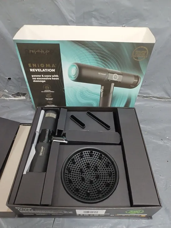 BOXED REVAMP ENIGMA REVELATION HAIR DRYER RRP £149.99