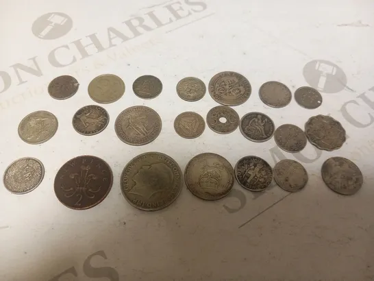 SMALL COLLECTION OF COINS TO INCLUDE;