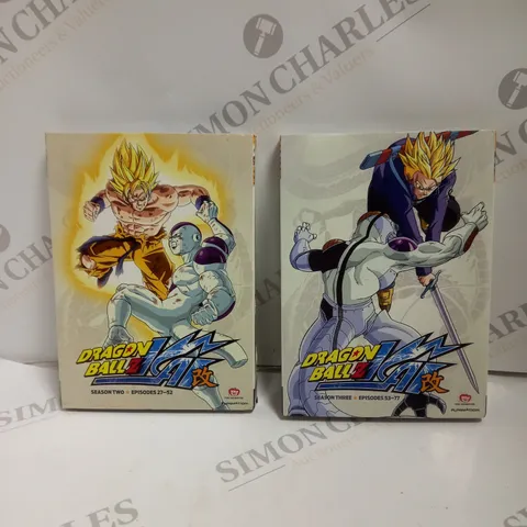 FUNIMATION DRAGON BALL Z KAI SEASONS 2 & 3 DVD'S 