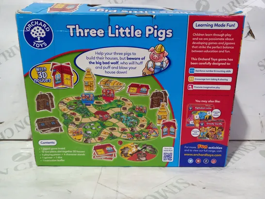 ORCHARD TOYS THREE LITTLE PIGS BOARD GAME