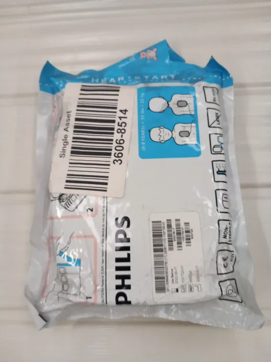 APPROXIMATELY 10 BRAND NEW BOXED PHILIPS HEARTSTART INFANT/CHILD SMART PADS CARTRIDGE