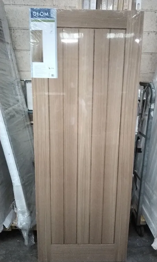 COTTAGE PRE-FINISHED OAK VENEER INTERNAL DOOR 1981×762×35MM