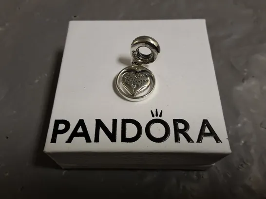 PANDORA FOREVER & ALWAYS CHARM - S 925 ALE STAMP