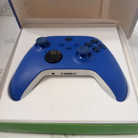 BOXED X BOX SHOCK BLUE CONTROLLER