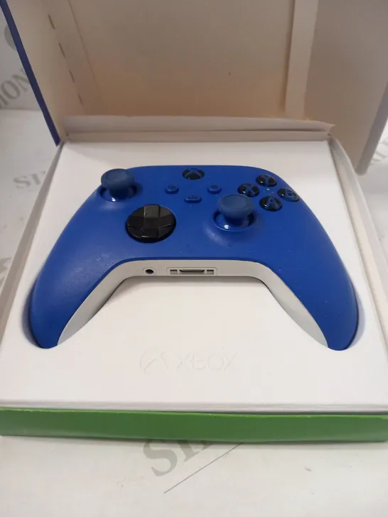 BOXED X BOX SHOCK BLUE CONTROLLER