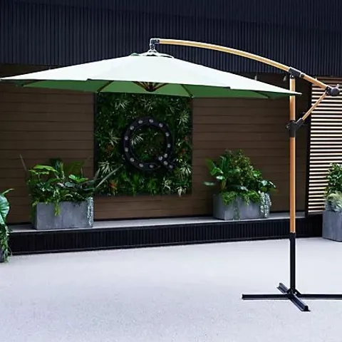 BOXED INNOVATORS CANTILEVER PARASOL - SAGE