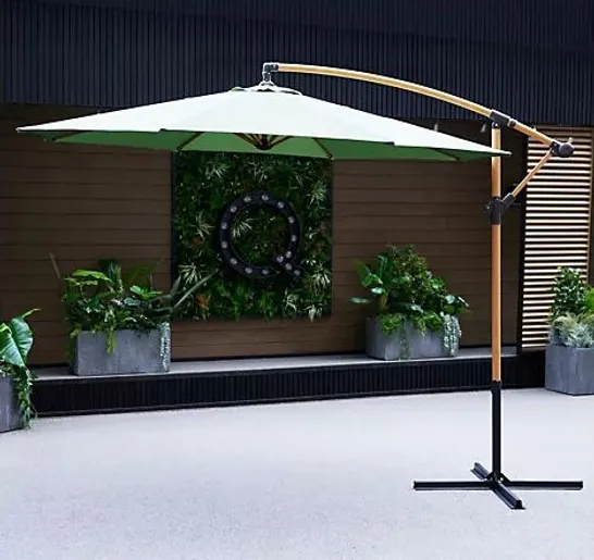 BOXED INNOVATORS CANTILEVER PARASOL - SAGE