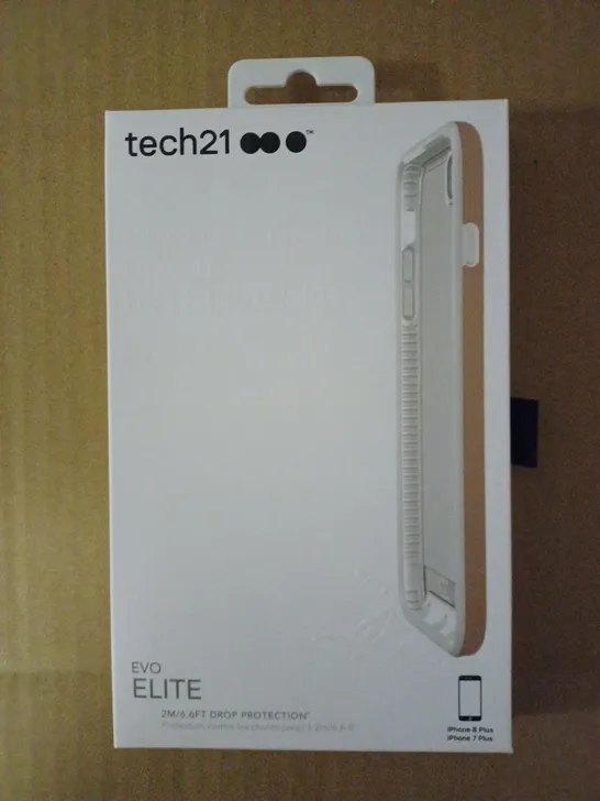 LOT OF APPROXIMATELY 79 BRAND NEW BOXED TECH 21 EVO ELITE CASE WITH 6.6FT DROP PROTECTION FOR IPHONE 7 PLUS & IPHONE 8 PLUS T21-5435 ROSE GOLD