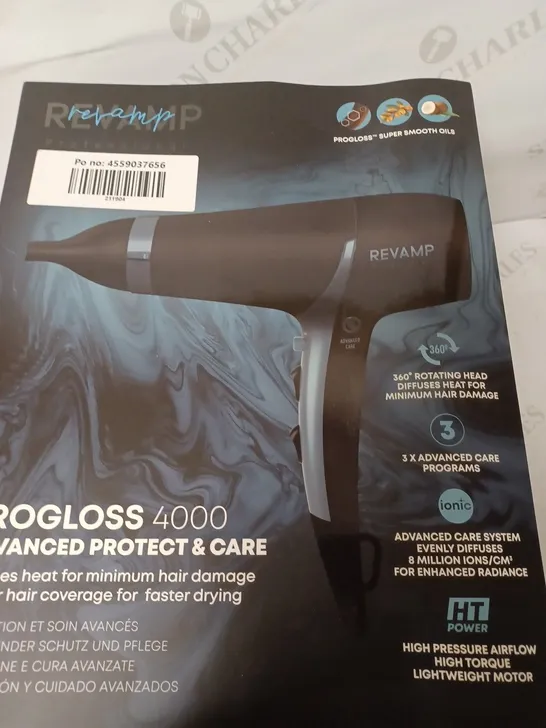 REVAMP PROGLOSS 4000 ADVANCED PROTECT & CARE HAIRDRYER