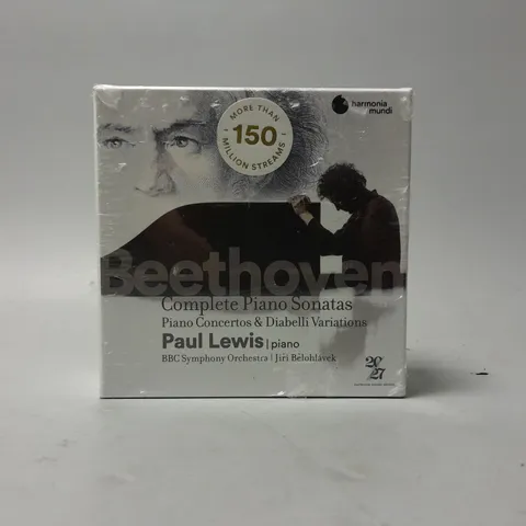 SEALED PAUL LEWIS - BEETHOVEN: COMPLETE SONATAS & PIANO CONCERTOS CD