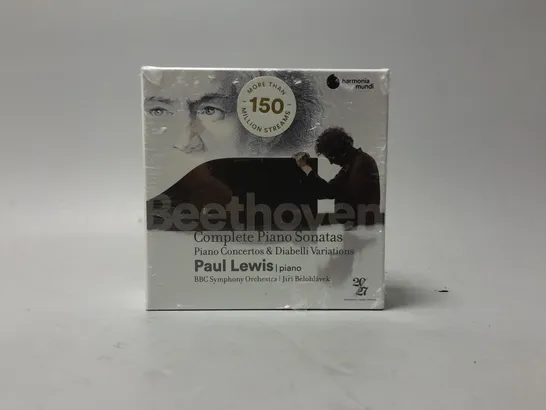 SEALED PAUL LEWIS - BEETHOVEN: COMPLETE SONATAS & PIANO CONCERTOS CD