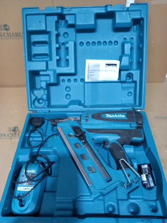 MAKITA CORDLESS CLIPPED HEAD FRAMING NAILER 