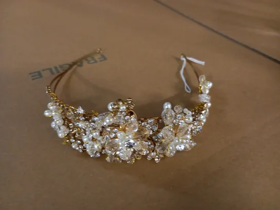 EMBELLISHED BRIDAL TIARA