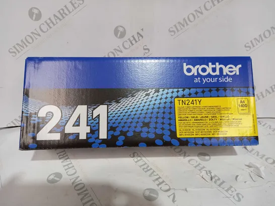 BROTHER TN-241Y YELLOW TONER CARTRIDGE 