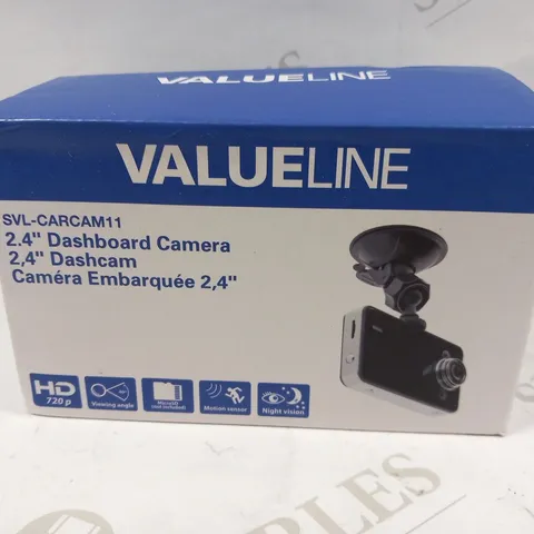 BOXED VALUE LINE SVL-CARCAM 11 2.4" DASHBOARD CAMERA