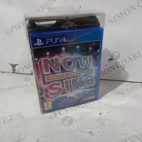 BOXED PS4 NOW THAT'S WHAT I CALL SING