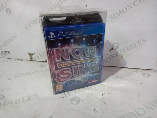 BOXED PS4 NOW THAT'S WHAT I CALL SING