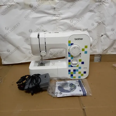 BROTHER LS14 SEWING MACHINE WHITE