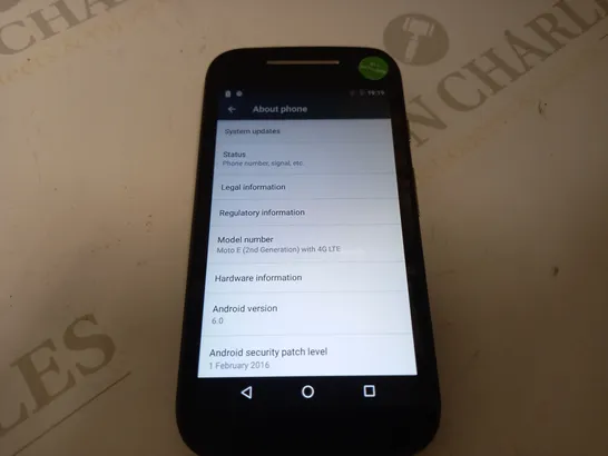 MOTOROLA MOTO E 2ND GEN