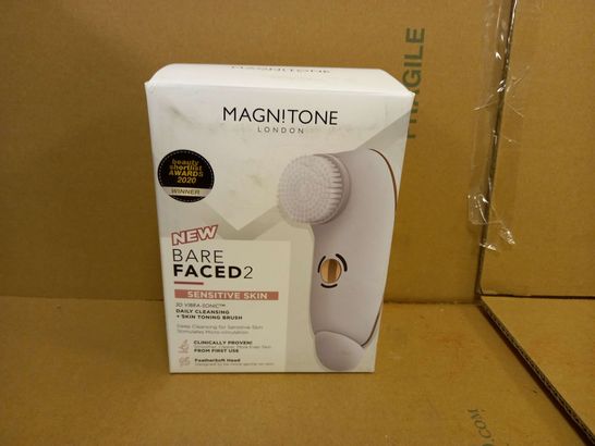 MAGNITONE LONDON BARE FACED 2 DAILY CLEANSING BRUSH