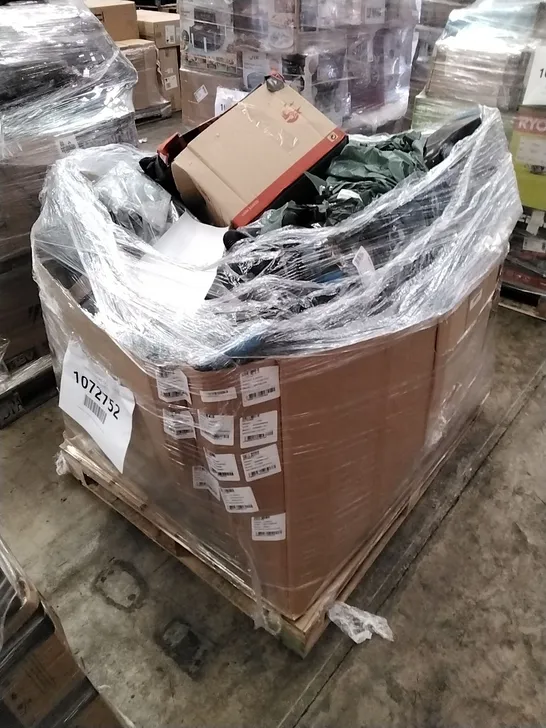 PALLET OF APPROXIMATELY 23 UNPROCESSED RAW RETURN HOUSEHOLD AND ELECTRICAL GOODS TO INCLUDE;