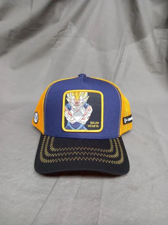 MEN'S CAPSLAB DRAGON BALL Z MAJIN VEGETA CAP