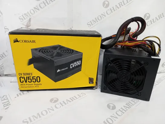 BOXED CORSAIR CV550 ATX POWER SUPPLY