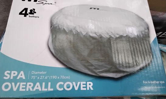 BOXED MSPA OVERALL COVER FOR 4 BATHER SPA 190X170CM