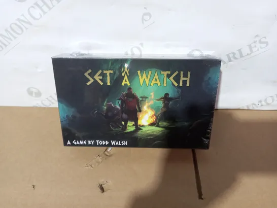 BOXED SEALED SET A WATCH A GAME BY TODD WALSH