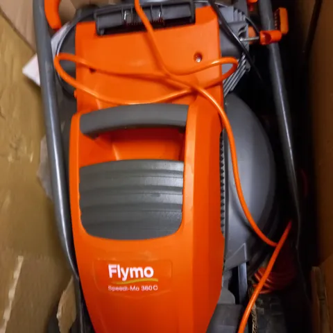 FLYMO SPEEDI-MO 360C ELECTRIC WHEELED LAWNMOWER