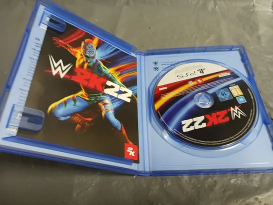 WWE 2K22 FOR PS5