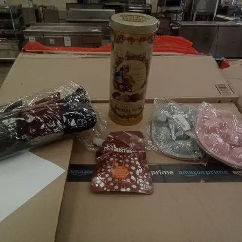 PALLET OF ASSORTED ITEMS INCLUDING EASTER MOULDS, CHRISTMAS SOCKS, BODY EXFOLIANT CREAM