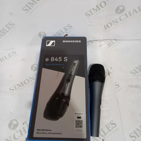 SENNHEISER E 845 S VOCAL MICROPHONE 