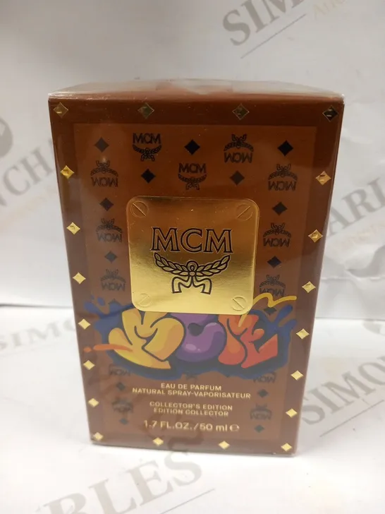 BOXED AND SEALED MCM EAU DE PARFUM COLLECTOR'S EDITION 50ML