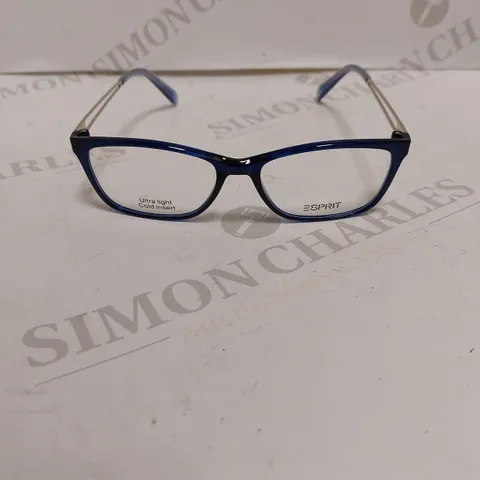 ESPIRIT ET17562 BLUE/SILVER FULL RIM EYEGLASSES 