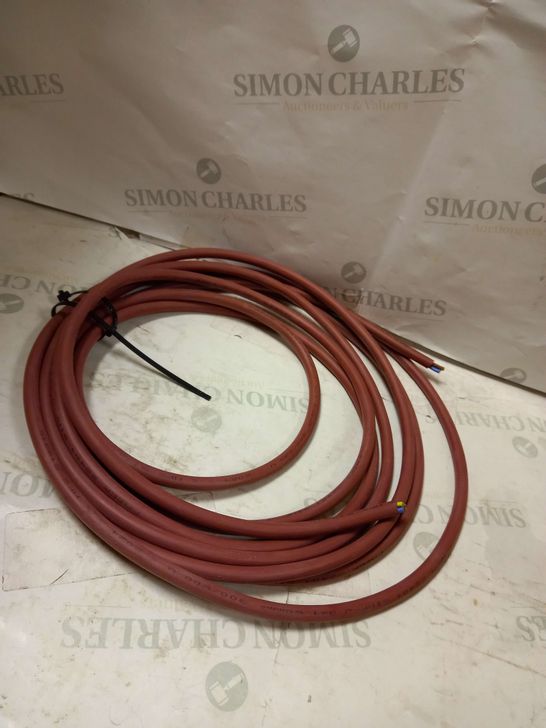 FABER KABEL, HEAT UV  & ACID RESISTANT CABLE - RED 