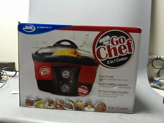 BOXED GO CHEF 8 IN 1 COOKER