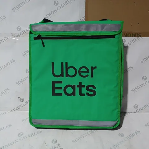 UBER EATS THERMAL FOOD DELIVERY BAG IN GREEN