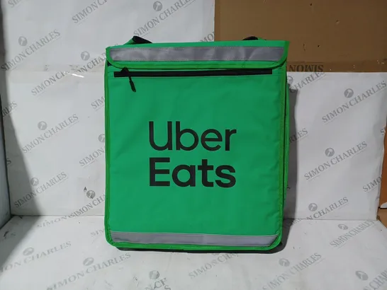 UBER EATS THERMAL FOOD DELIVERY BAG IN GREEN