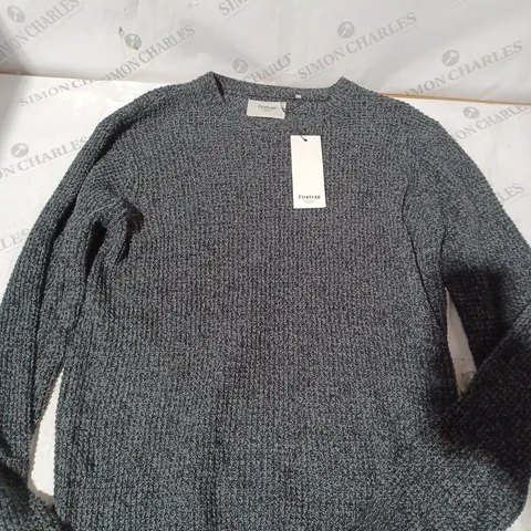 FIRETRAP 2COL KNIT MENS - L