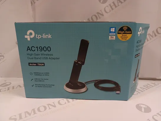 BOXED TP-LINK AC1900 HIGH GAIN WIRELESS DUAL BAND USB ADAPTER