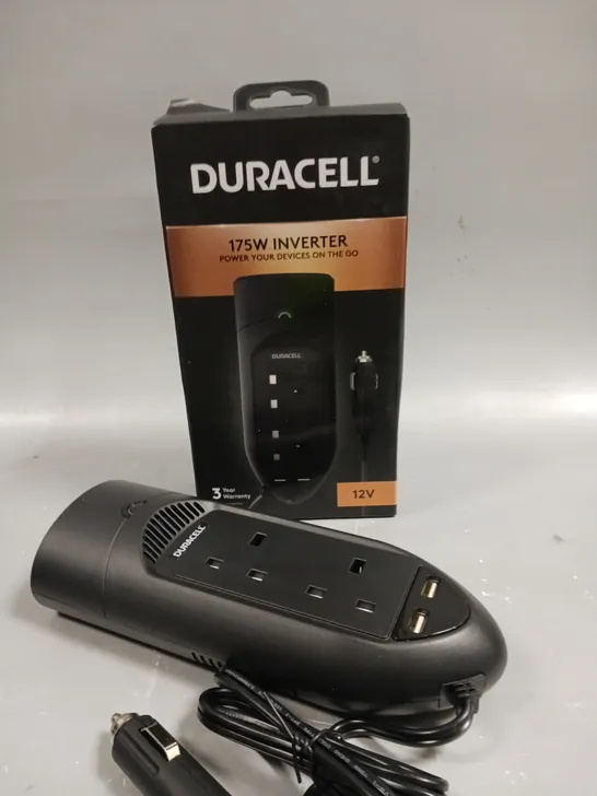 BOXED DURACELL 175W INVERTER 