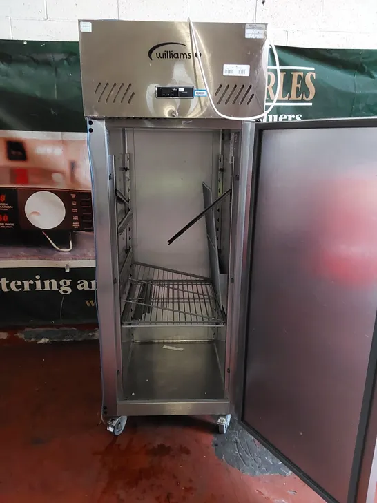 WILLIAMS HJ1SA R290 R1 STAINLESS STEEL SINGLE DOOR COMMERCIAL REFRIGERATOR 