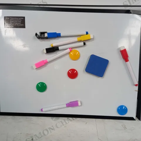 OWILL BLACK DRY ERASE WHITEBOARD