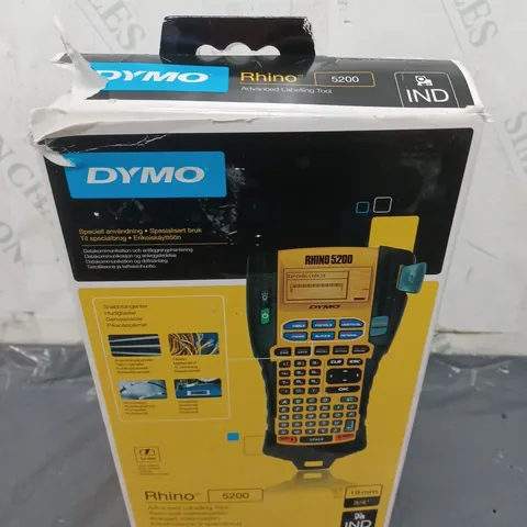 BOXED DYMO RHINO 5200 ADVANED LABELING TOOL