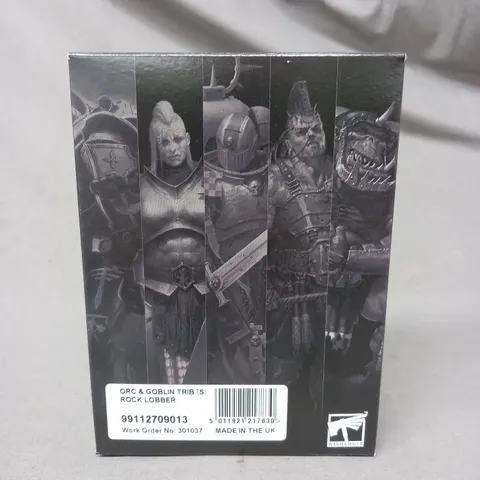 BOXED WARHAMMER THE OLD WORLD ORC & GOBLIN TRIBES ROCK LOBBER MINIATURE