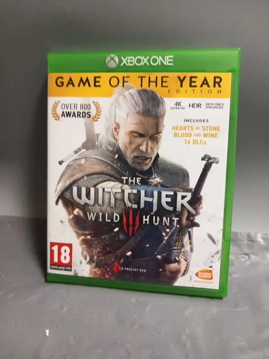 XBOX ONE THE WITCHER WILD HUNT