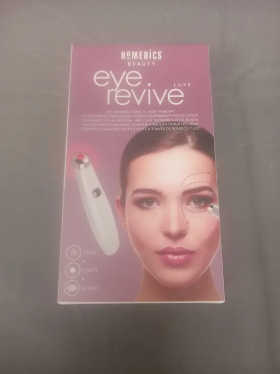 BOXED HOMEDICS BEAUTY EYE REVIVE LUXE